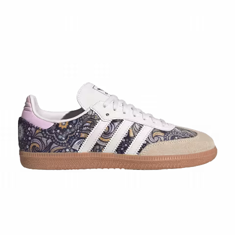 Liberty London x adidas Samba Big Kid 'White Orchid Fusion'