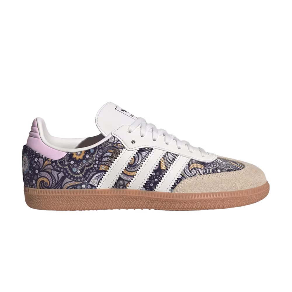 Liberty London x adidas Samba Big Kid White Orchid Fusion
