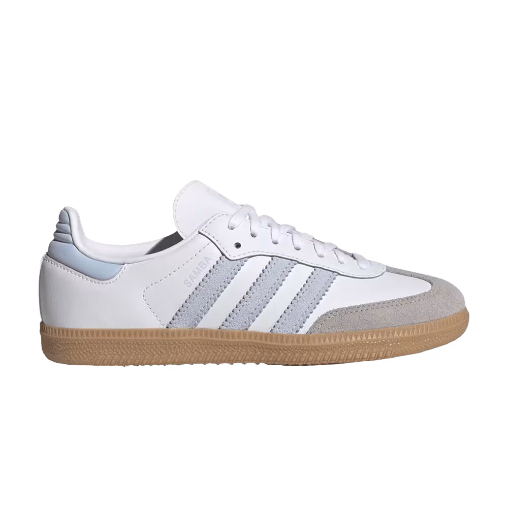 adidas Samba Big Kid White Blue