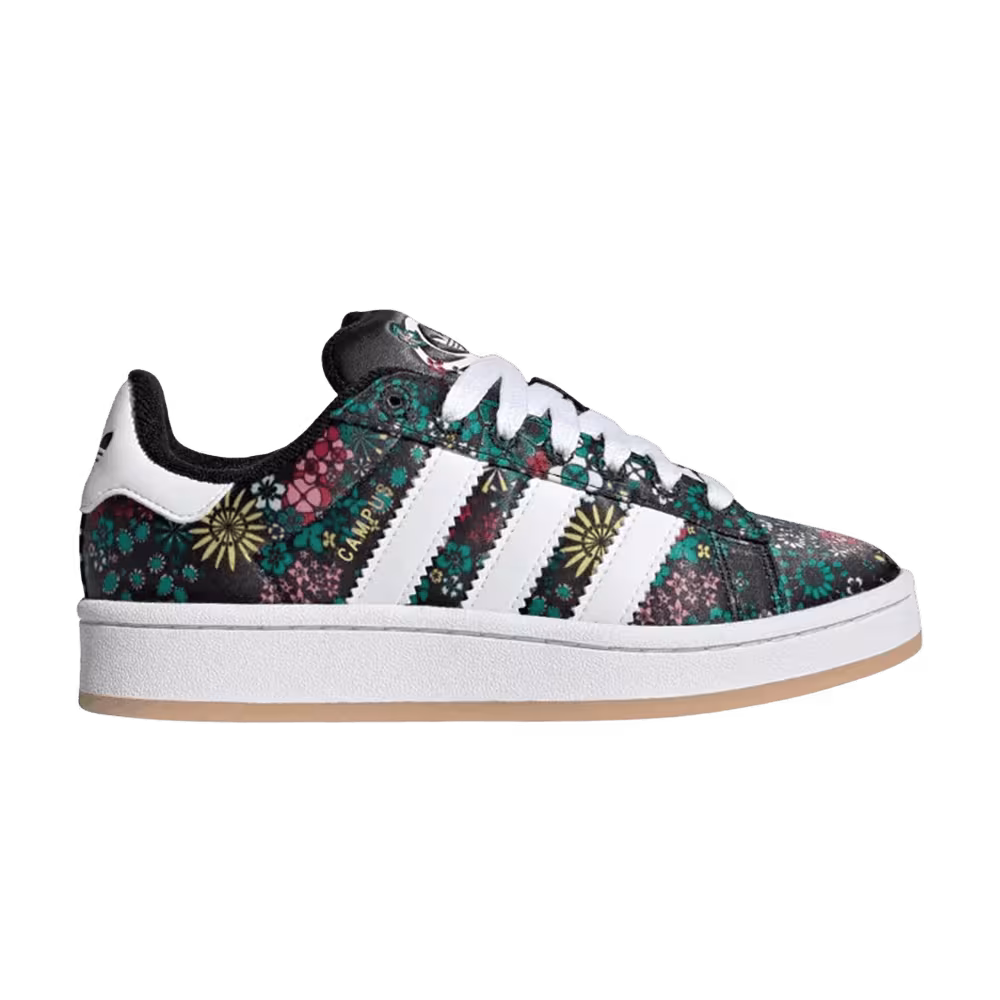 Liberty London x adidas Campus 00s J Core Black Floral