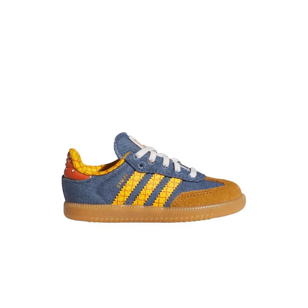 Pixar Toy Story x adidas Samba OG I Crew Blue Crew Yellow Off White