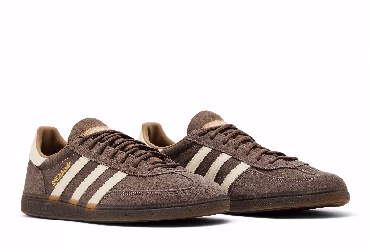 adidas Handball Spezial Earth Strata Wonder White Gum, view 9