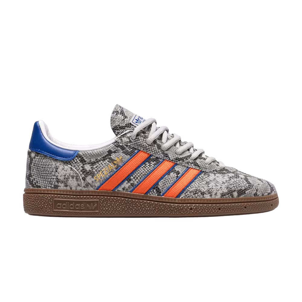 adidas Handball Spezial Grey Snakeskin Orange Royal