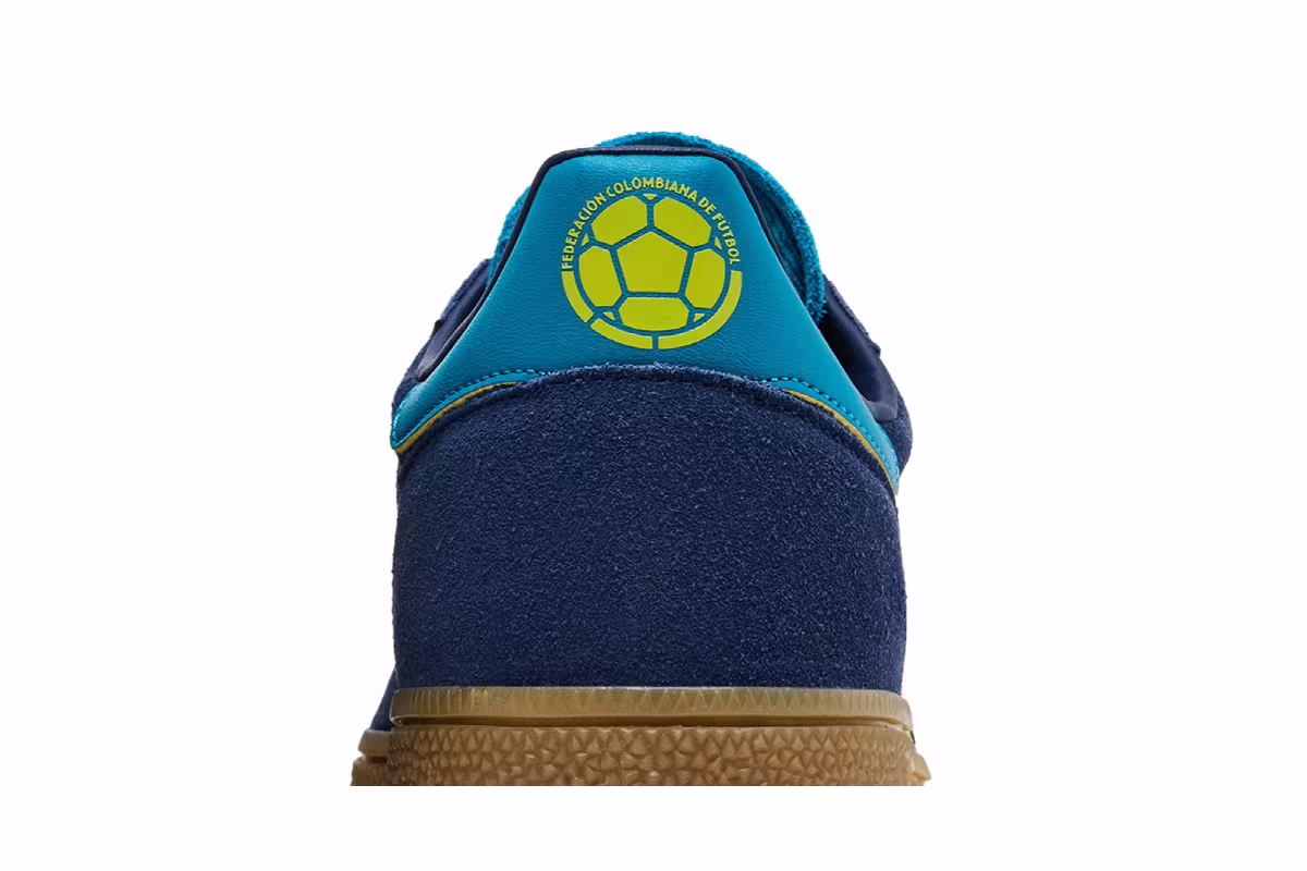 adidas Handball Spezial Columbia Blue Yellow, view 8