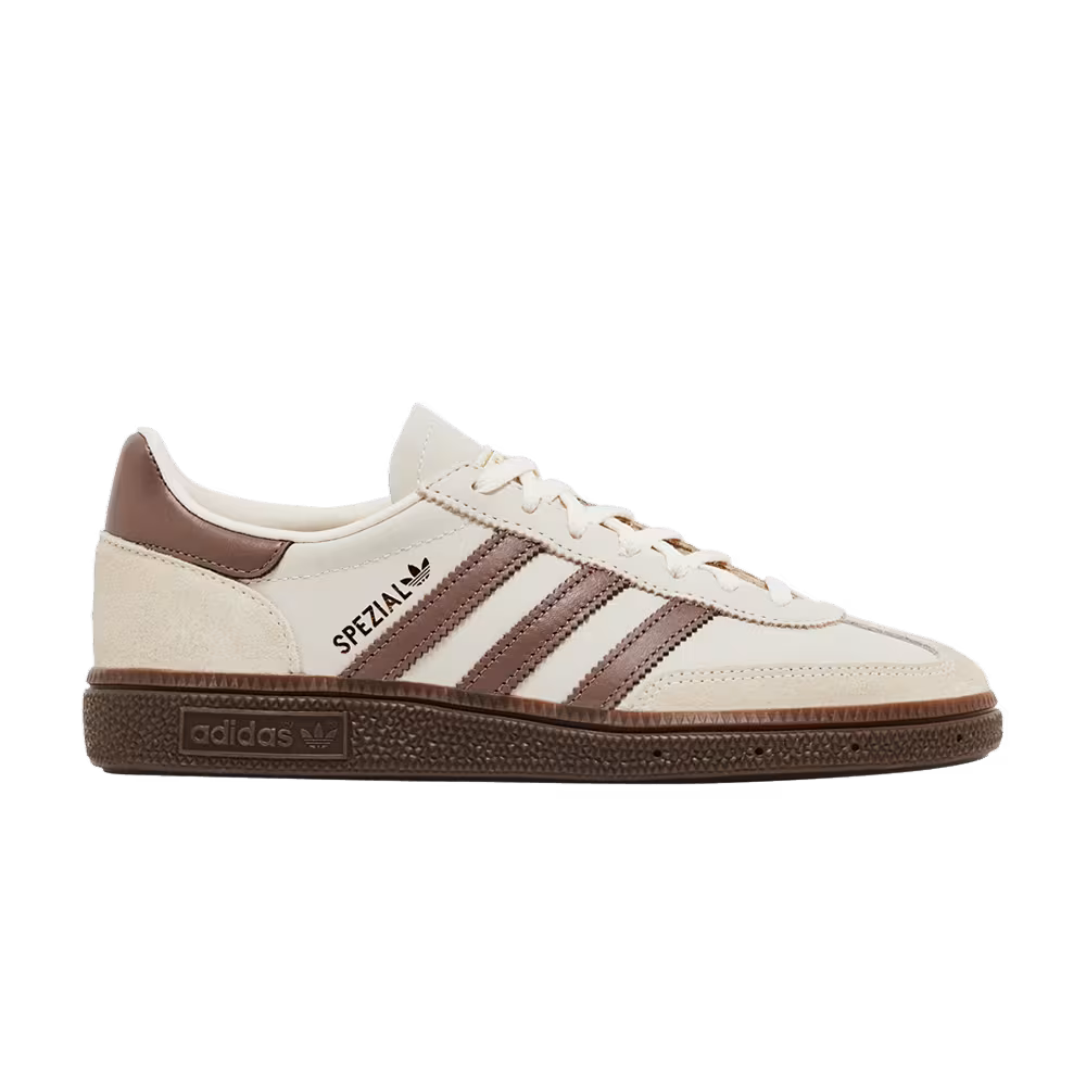 adidas Women's Handball Spezial Cream White Trace Brown