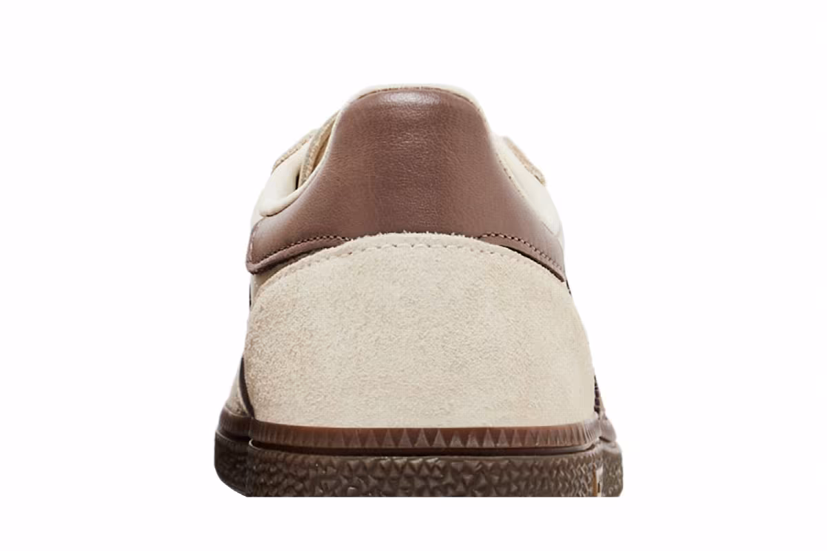 adidas Women's Handball Spezial Cream White Trace Brown, view 8