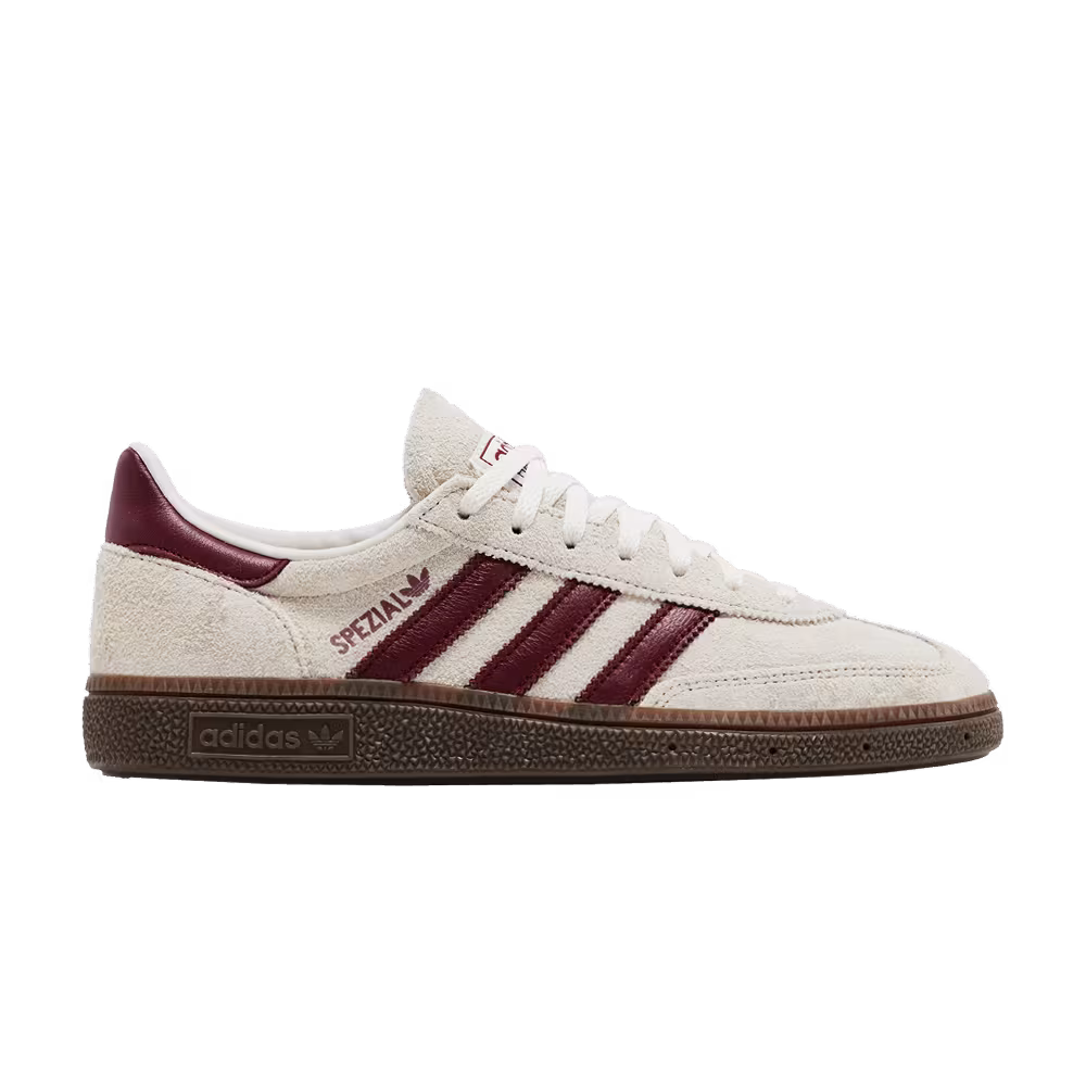 adidas Women's Handball Spezial Off White Collegiate Burgundy