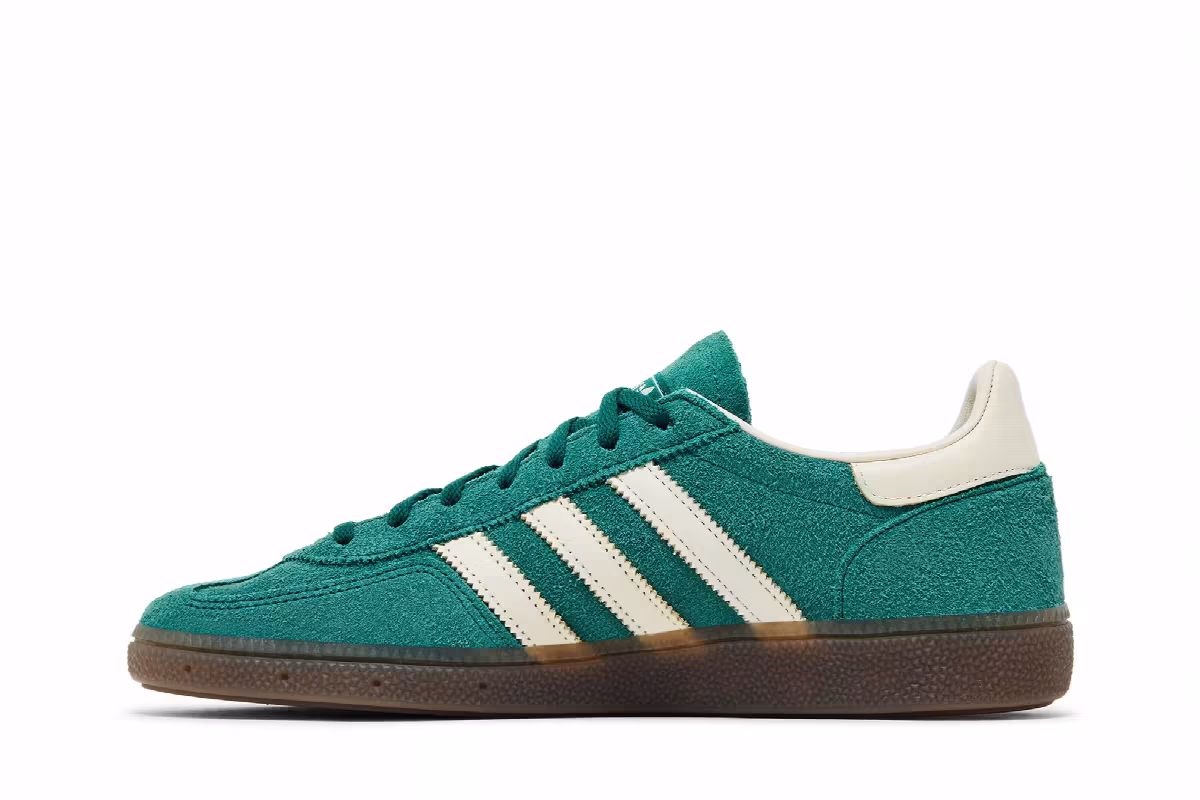 adidas Women's Handball Spezial Collegiate Green Cream White Gum, view 4