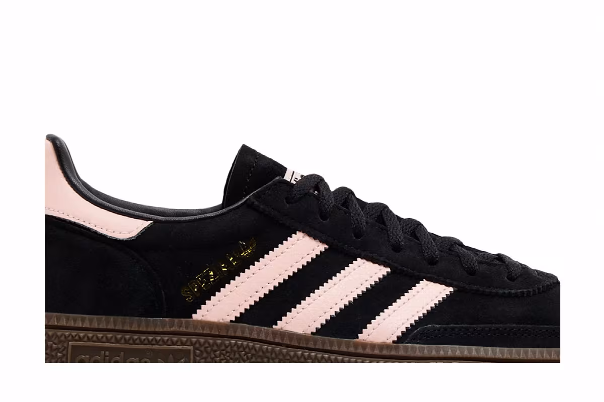 adidas Women's Handball Spezial Black Icy Pink, view 3