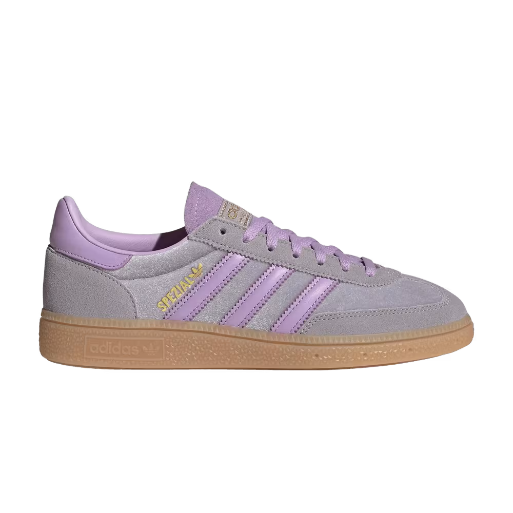 adidas Women's Handball Spezial Glory Grey Powder Plum Gum
