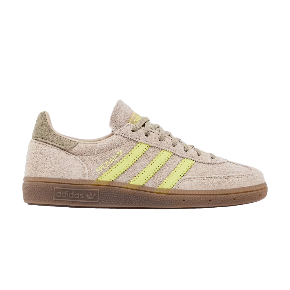 adidas Women's Handball Spezial Trace Khaki Semi Frozen Yellow Clay