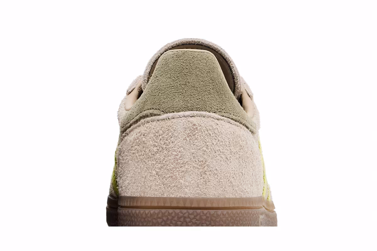 adidas Women's Handball Spezial Trace Khaki Semi Frozen Yellow Clay, view 8