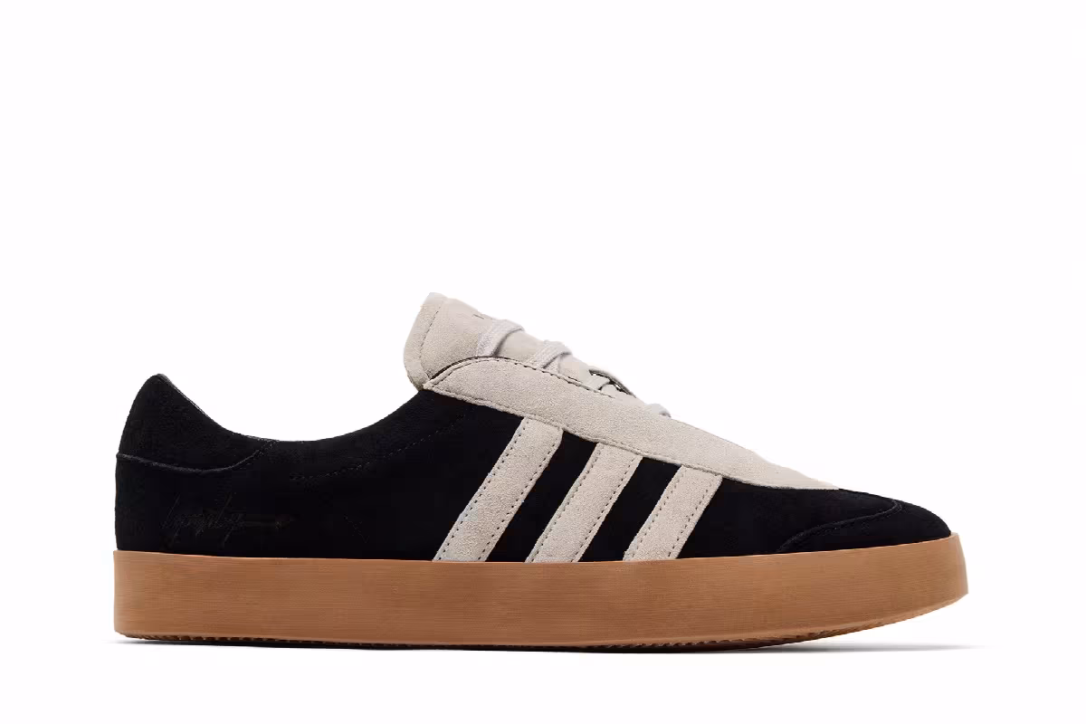 adidas Y-3 Gazelle Black Light Brown, view 2