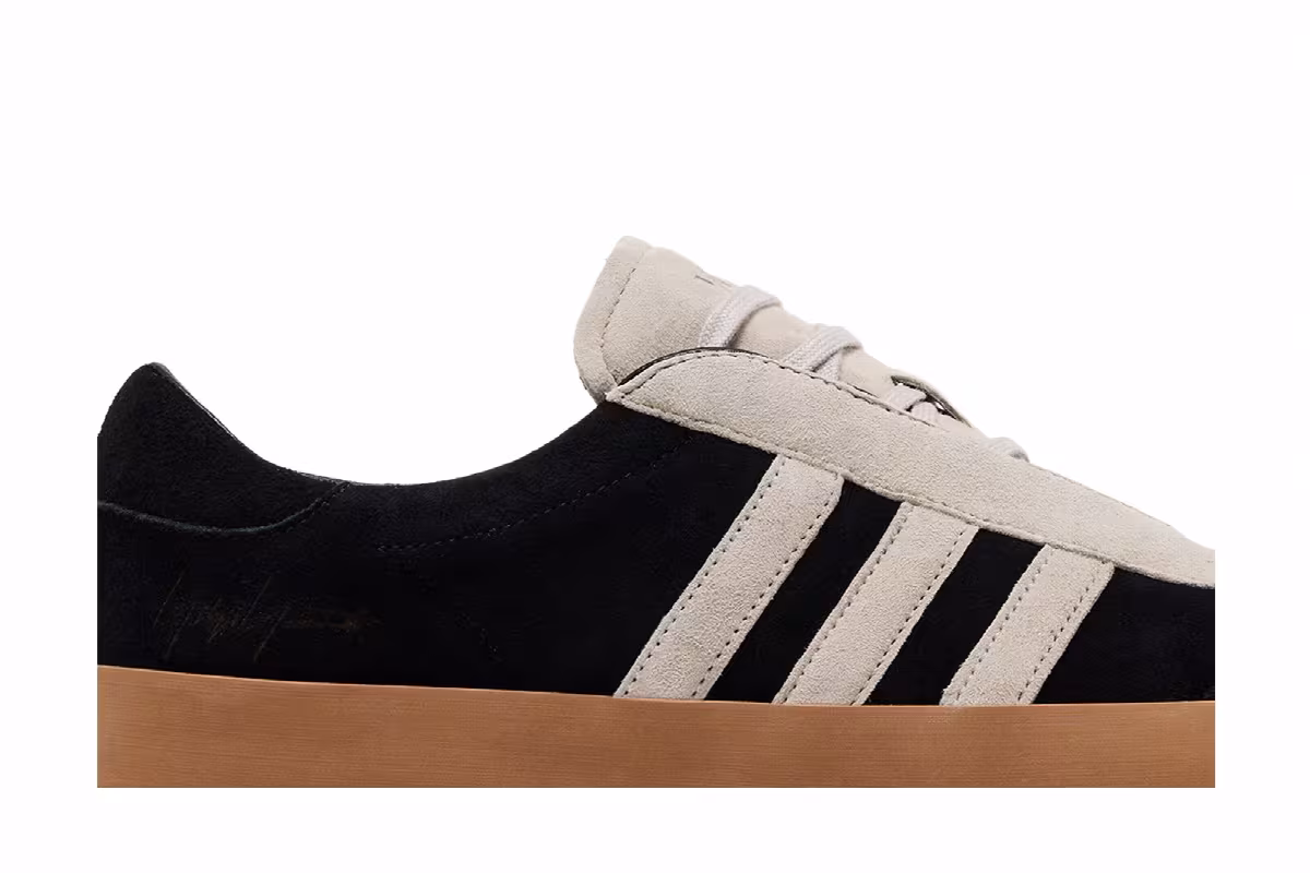 adidas Y-3 Gazelle Black Light Brown, view 3