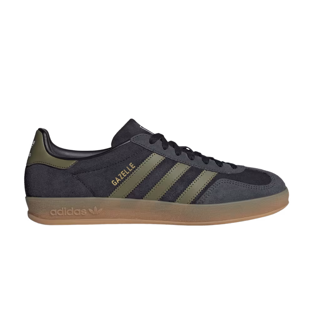 adidas Gazelle Indoor Core Black Olive