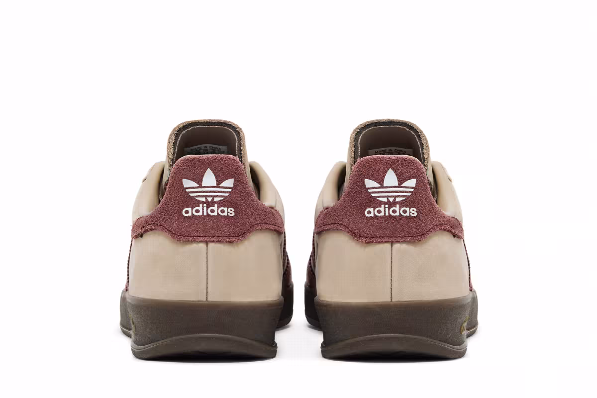 adidas Originals Gazelle Indoor Trace Khaki Fox Brown Cloud White, view 7
