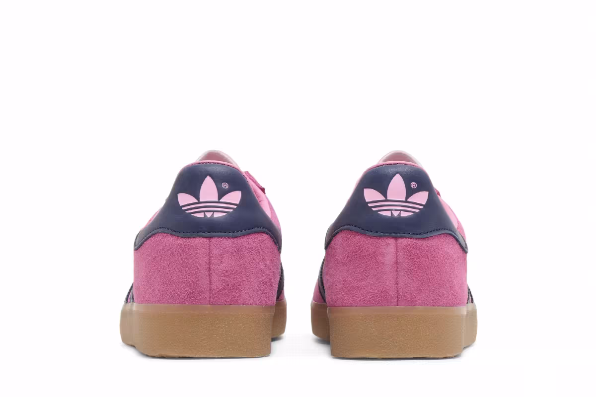 adidas Men's Gazelle 85 Bliss Pink Dark Blue, view 7
