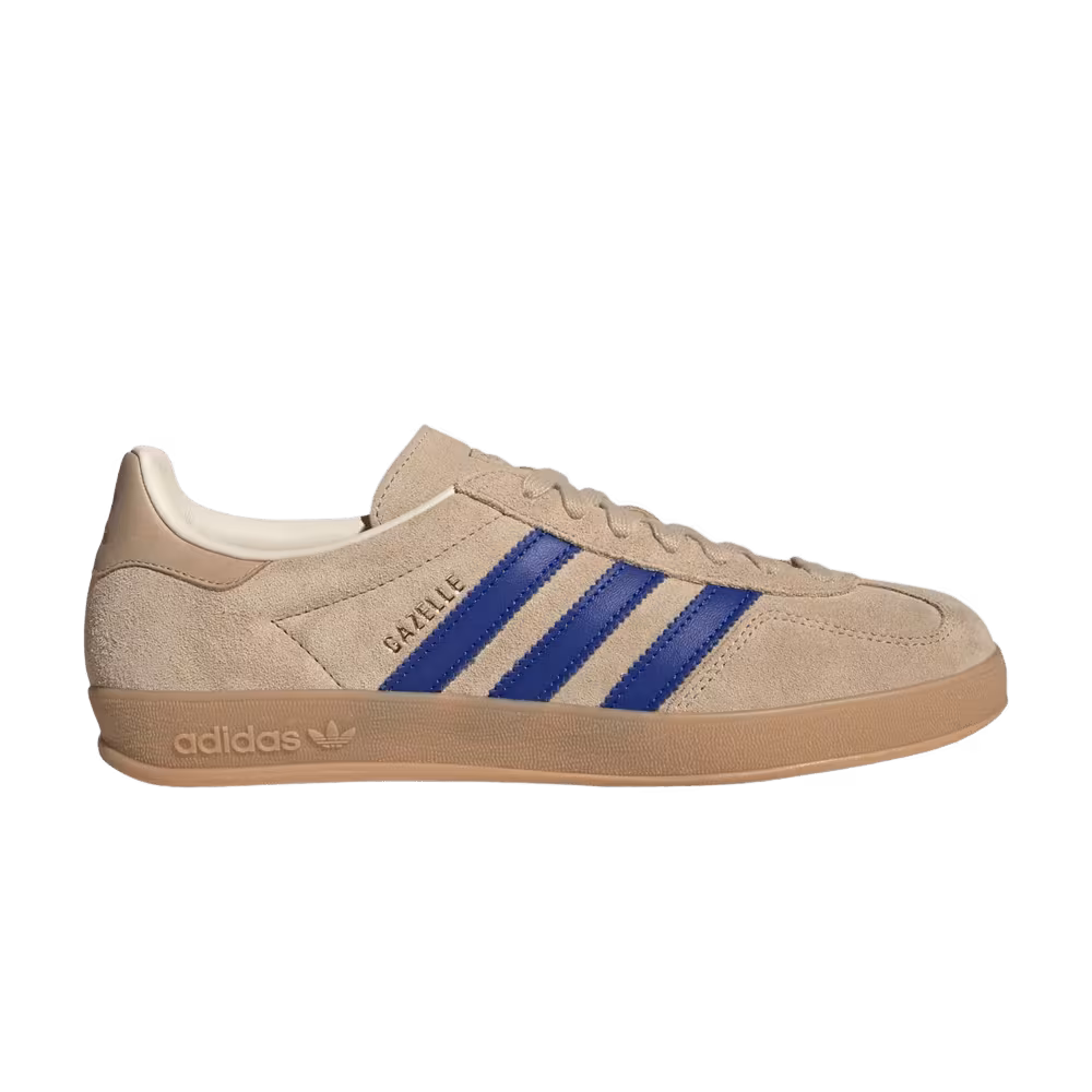 adidas Gazelle Indoor Magic Beige Royal Blue Wonder White