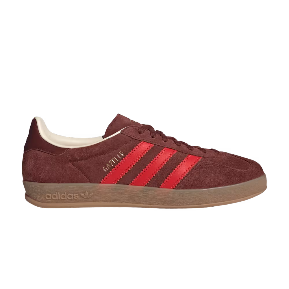 adidas Gazelle Indoor Fox Brown Red Gum