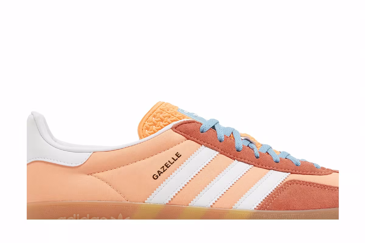 adidas Gazelle Indoor Beam Orange Gum, view 3
