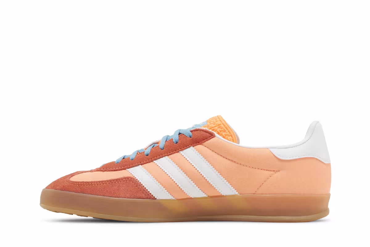 adidas Gazelle Indoor Beam Orange Gum, view 4