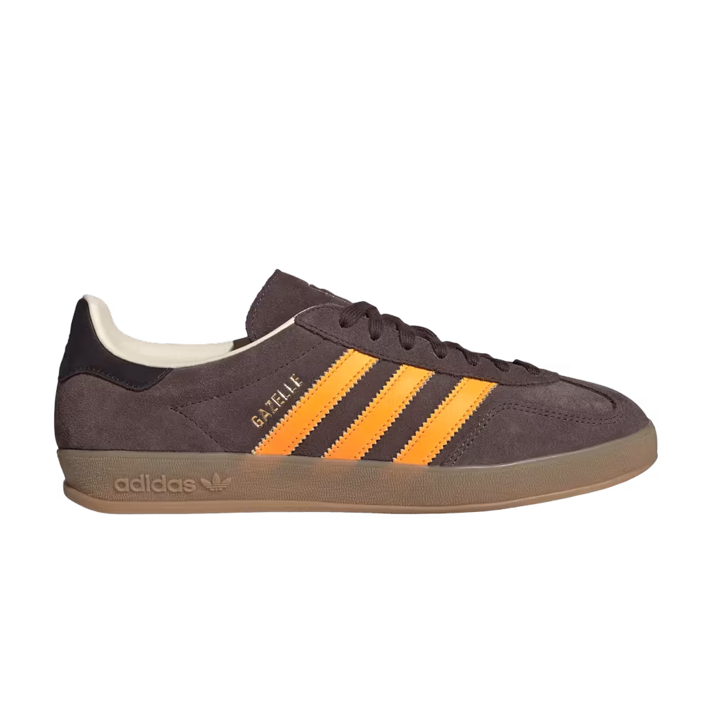 adidas Gazelle Indoor Brown Lucid Tangerine Wonder White