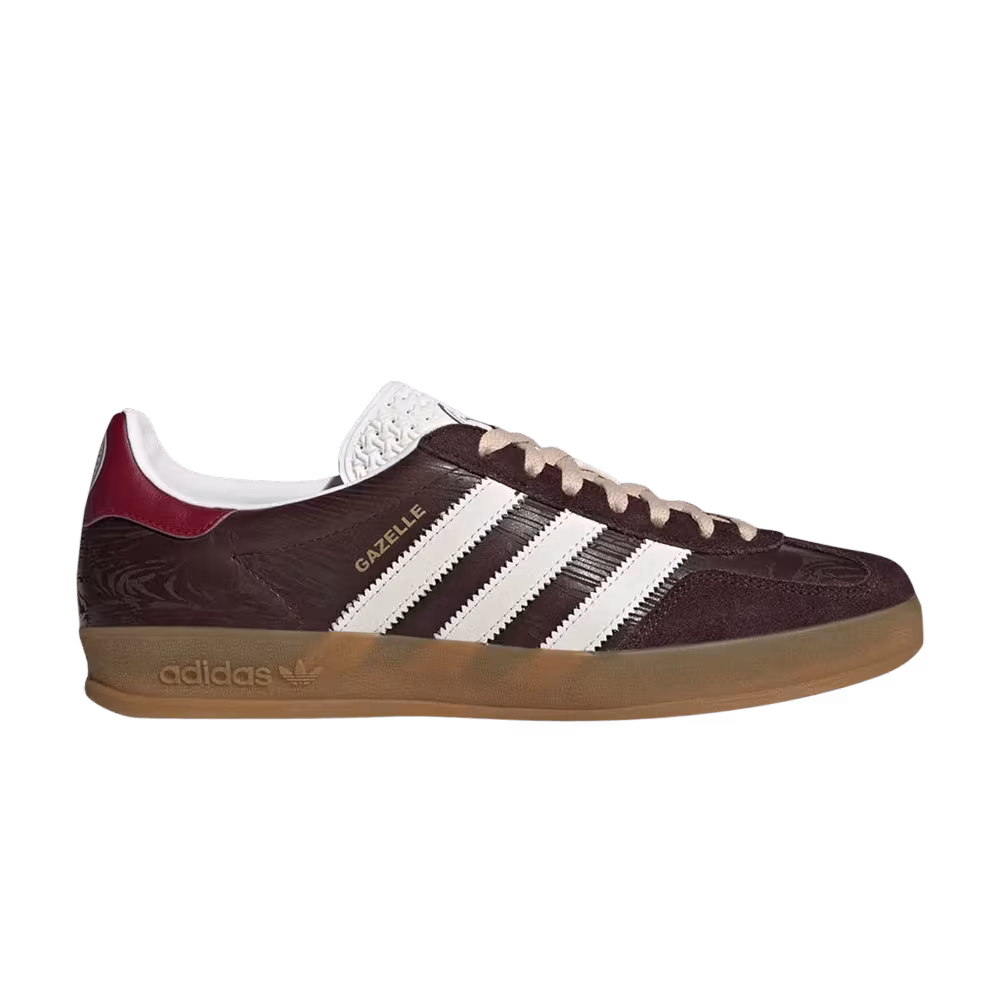 The Blue Trio x adidas Gazelle Indoor Bronze Light Brown