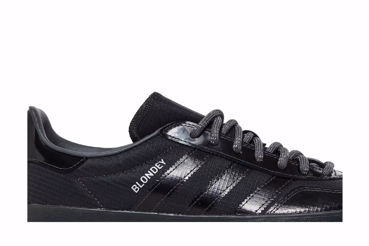 Blondey McCoy x adidas Gazelle Indoor Grey Carbon, view 3