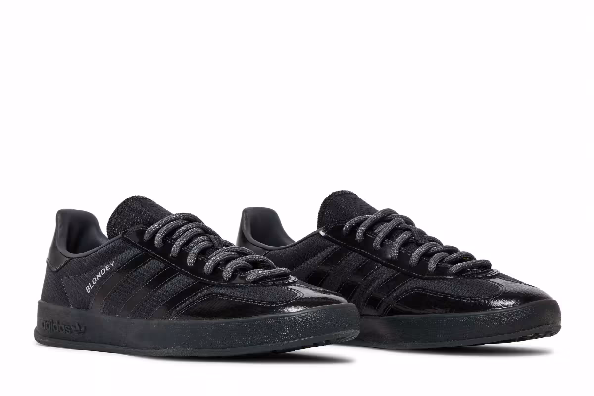Blondey McCoy x adidas Gazelle Indoor Grey Carbon, view 9