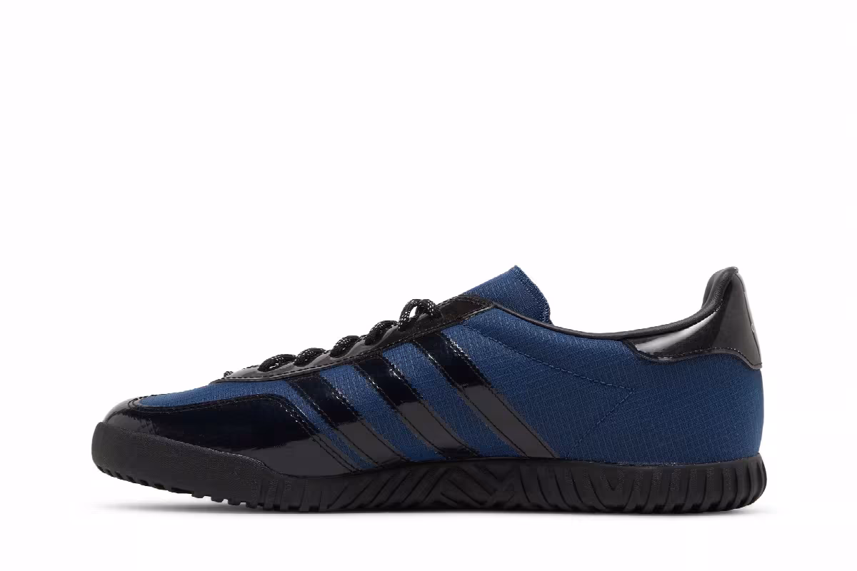 Blondey McCoy x adidas Gazelle Indoor Mineral Blue Black, view 4