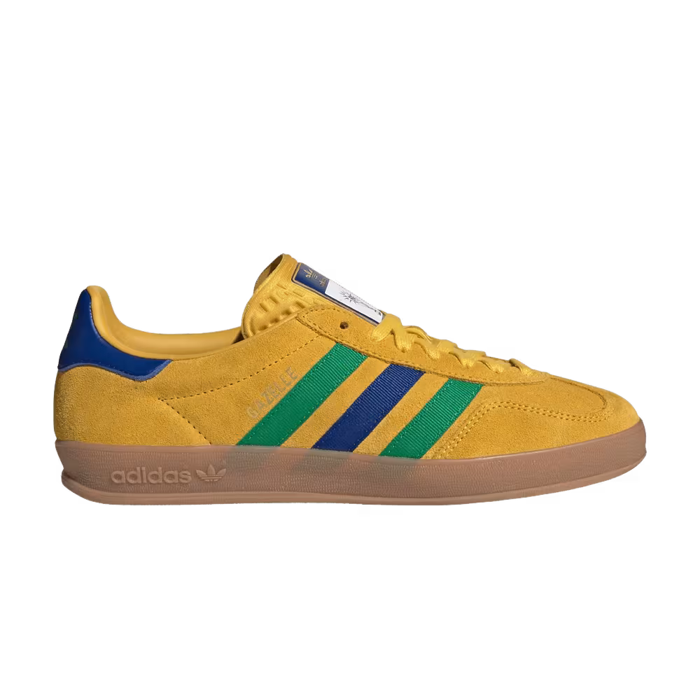 adidas Gazelle Indoor Eqt Yellow Collegiate Royal Green