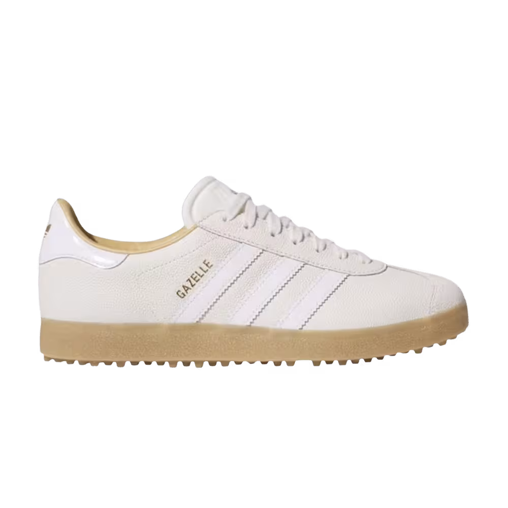 adidas Gazelle Golf Lux Chalk White Gum