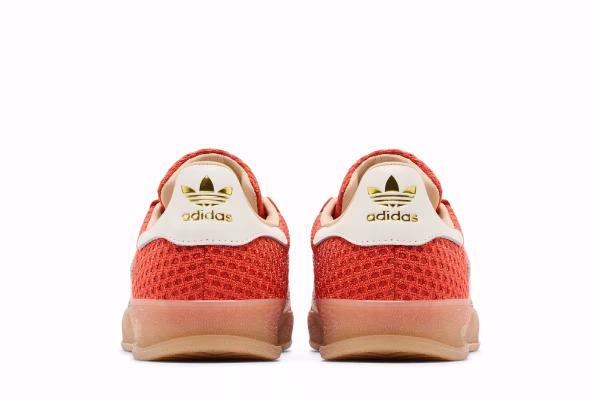 adidas Gazelle Indoor Orange Off White, view 7