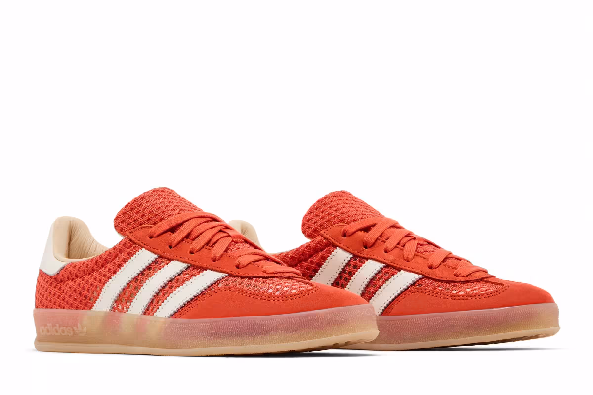 adidas Gazelle Indoor Orange Off White, view 9
