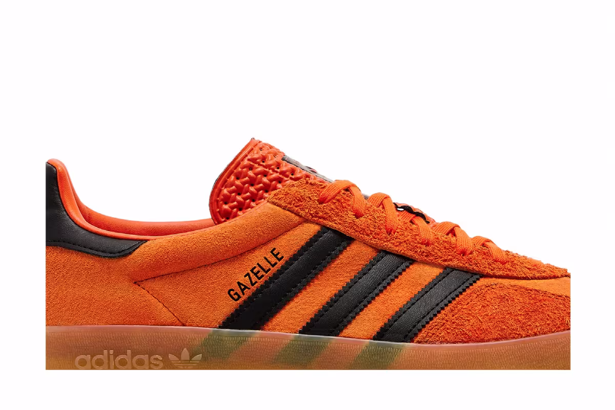 adidas Gazelle Indoor Orange Gum, view 3