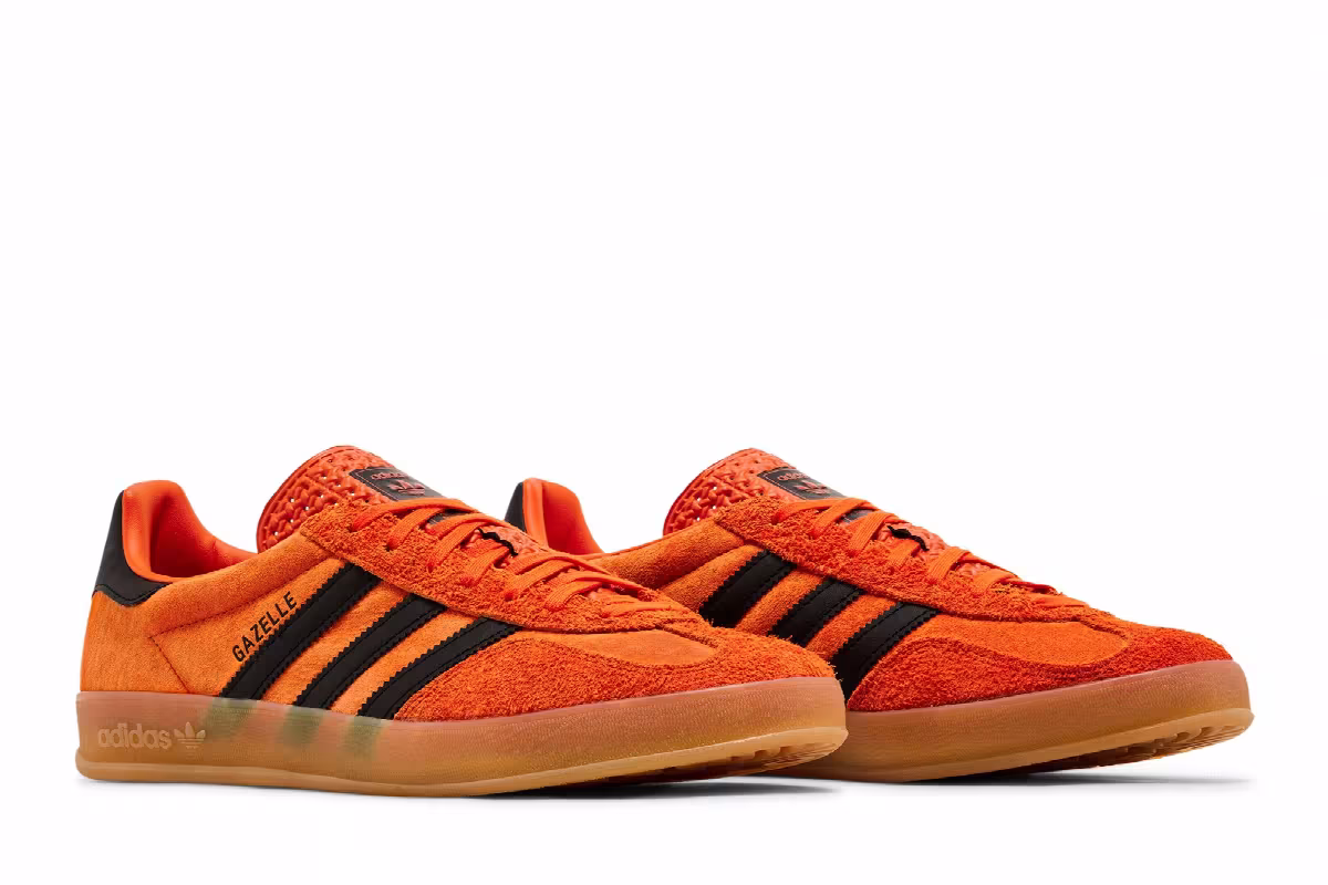 adidas Gazelle Indoor Orange Gum, view 9