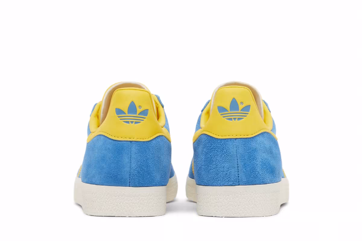 Adidas Gazelle Blue Bold Gold, view 7