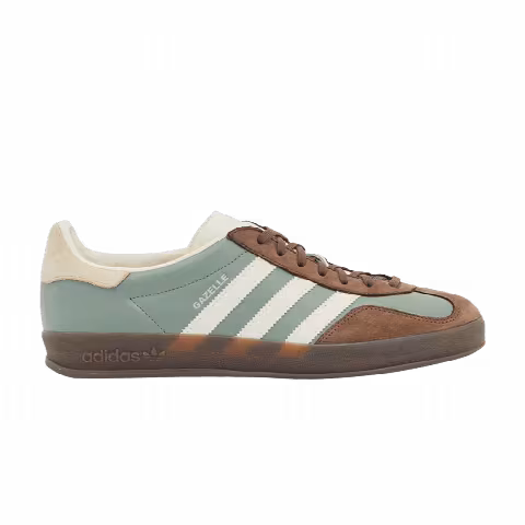 Adidas Gazelle Indoor 'Silver Green Earth Strata'