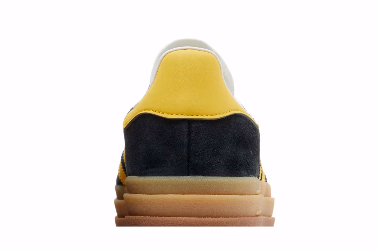 adidas Women's Gazelle Bold Black Bold Gold, view 8