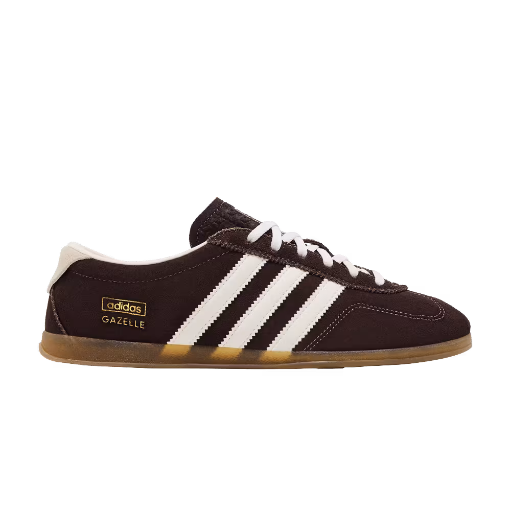 adidas Women's Gazelle Lo Pro Aurora Coffee Off White Gum