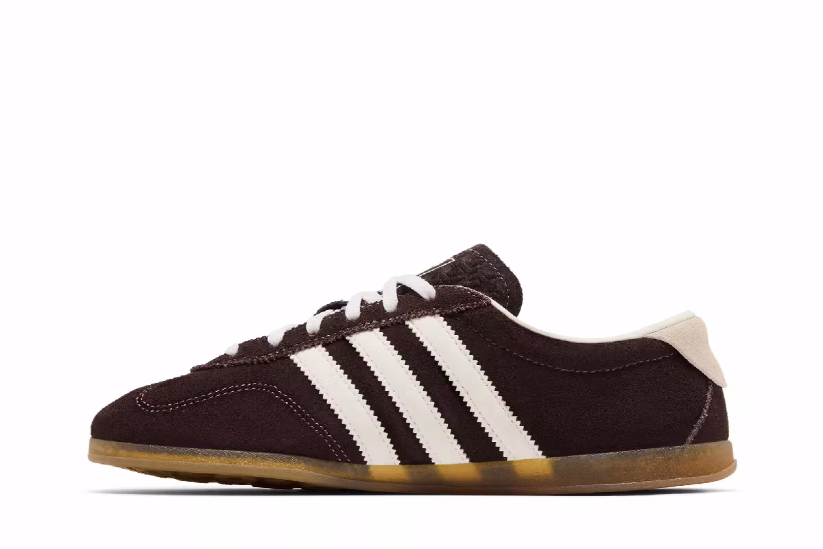 adidas Women's Gazelle Lo Pro Aurora Coffee Off White Gum, view 4