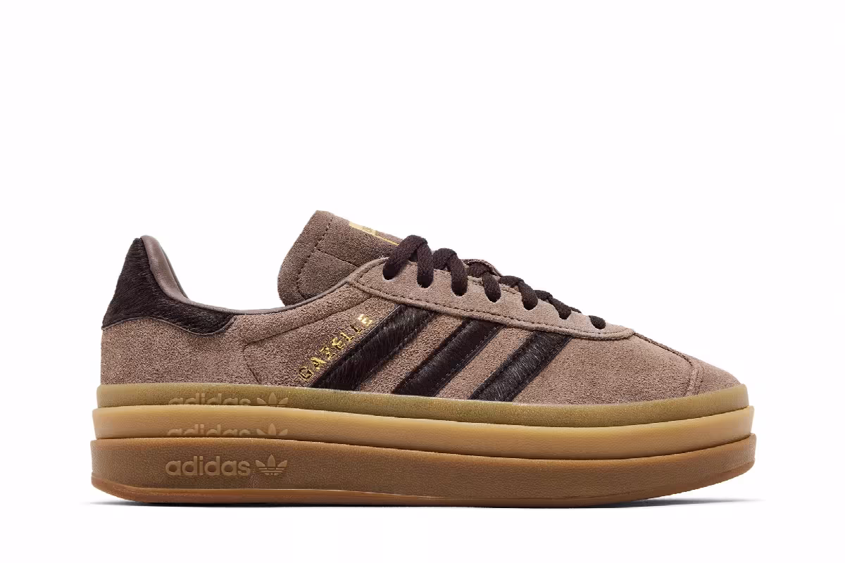 adidas Women's Gazelle Bold Earth Strata, view 2