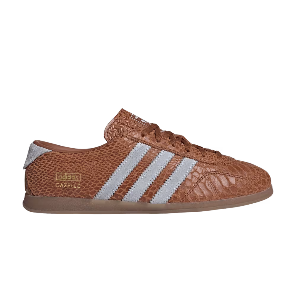 adidas Women's Gazelle Lo Pro Dusky Bronze Crystal Sky Gum