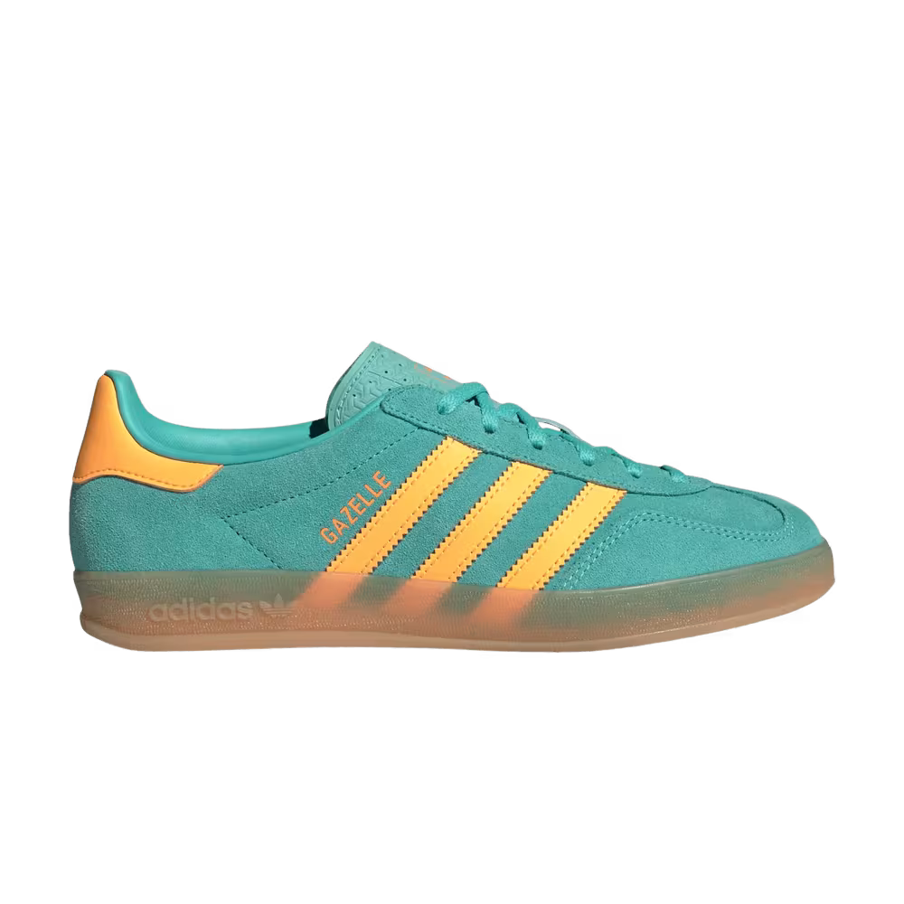 adidas Women's Gazelle Indoor Acid Mint Orange