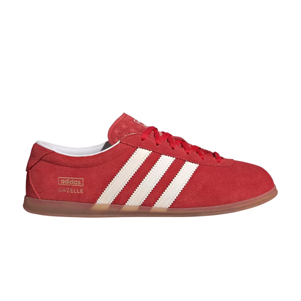 adidas Women's Originals Gazelle Lo Pro Better Scarlet/Cloud White/Gum