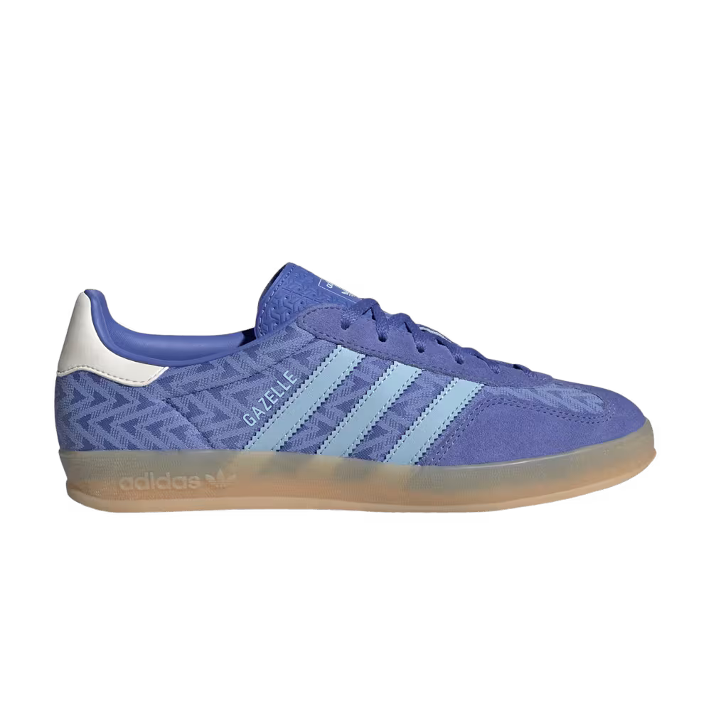 adidas Women's Gazelle Indoor Real Lilac Clear Sky Gum