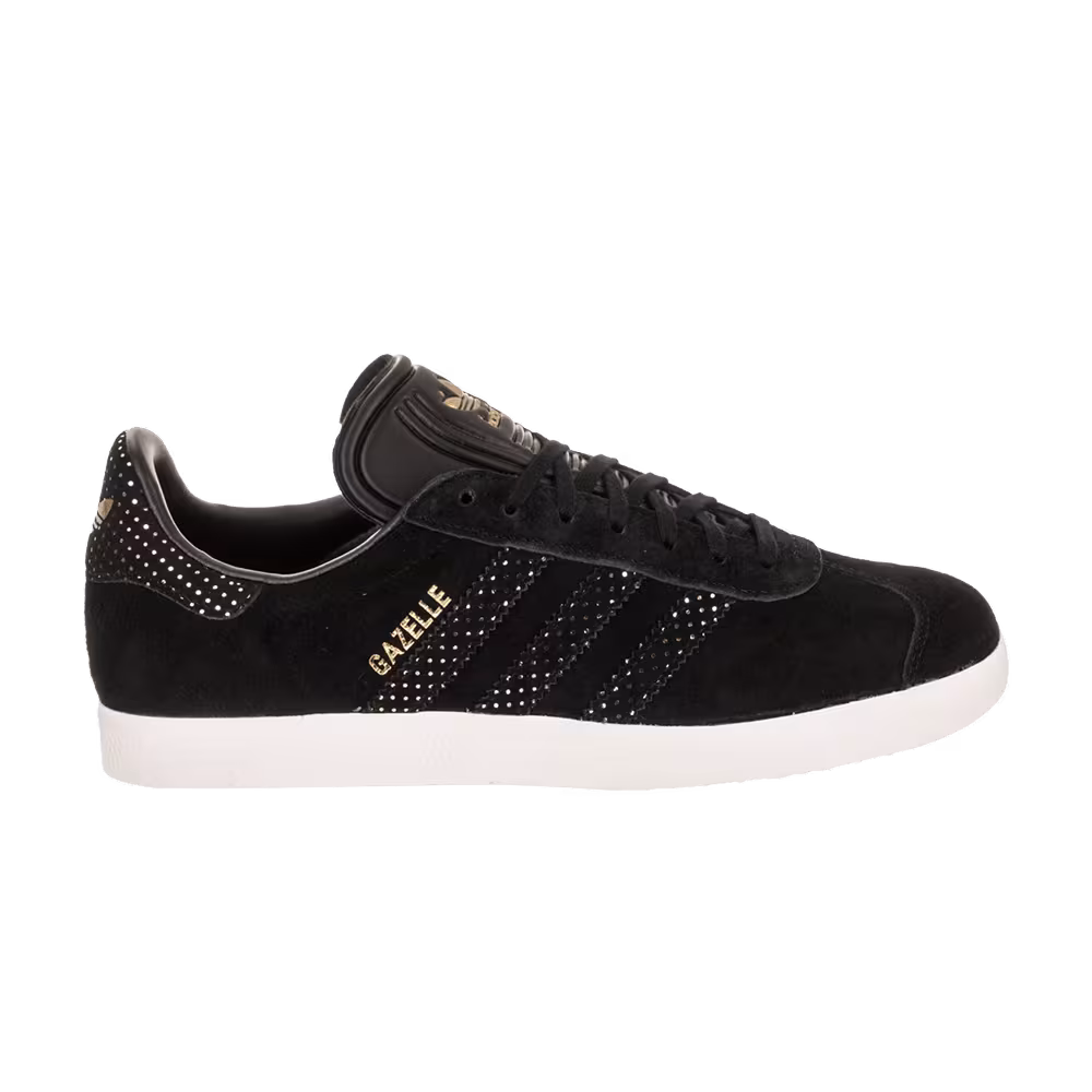 Adidas Women's Gazelle Black Gold