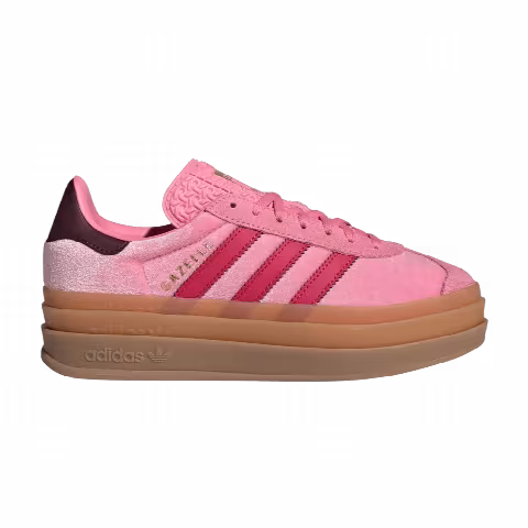 adidas Gazelle Bold J 'Bliss Pink Maroon'