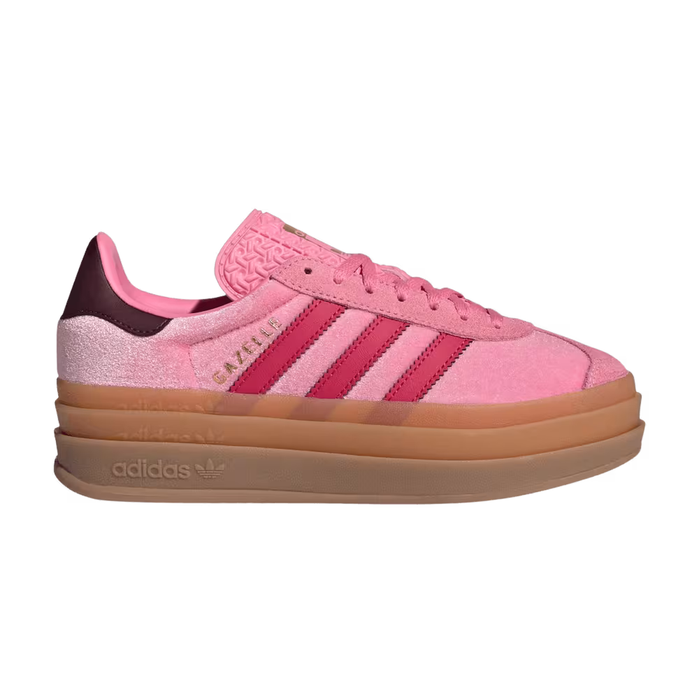 adidas Gazelle Bold J Bliss Pink Maroon