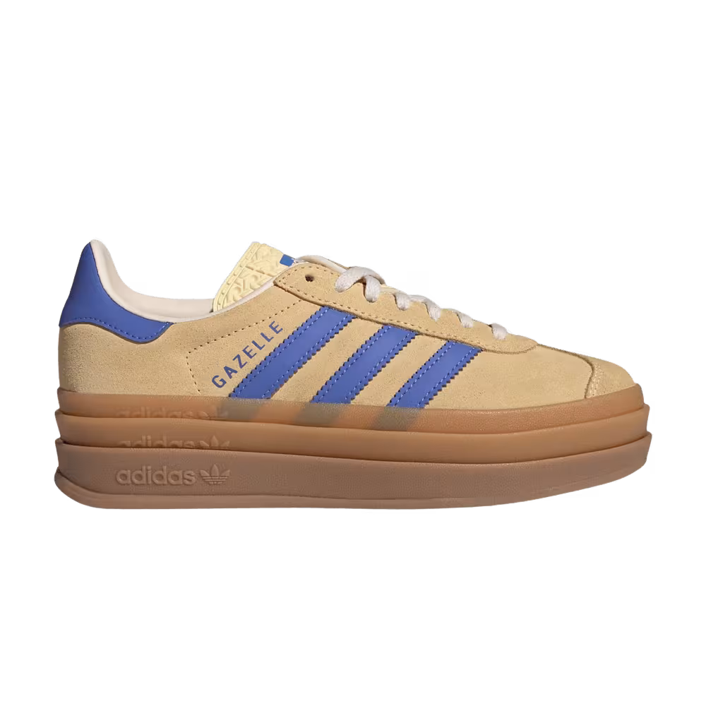 adidas Gazelle Bold J Orange Tint Real Lilac Wonder White